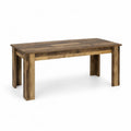 Rechteckiger Esstisch aus Holzfurnier 180x90x75 cm